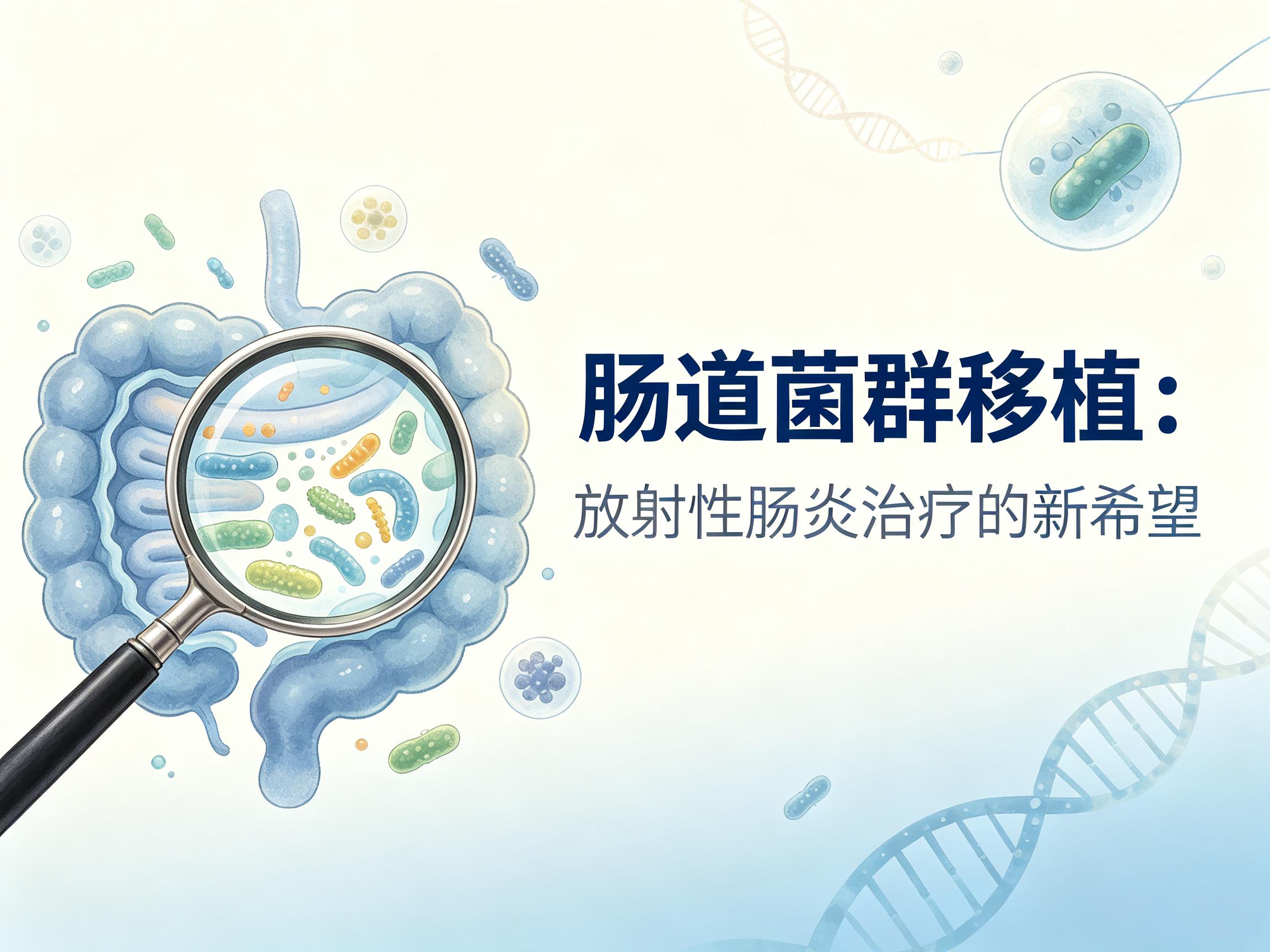 济宁市|第3期 肠道菌群移植：放射性肠炎治疗的新希望